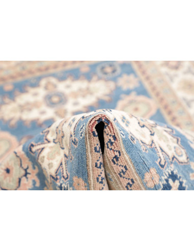 Hand Made Rug Kazak Afghanistan 118x177 Sky Blu