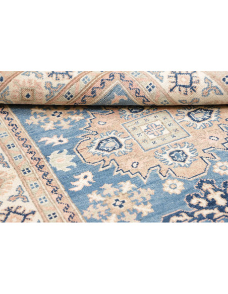 Hand Made Rug Kazak Afghanistan 118x177 Sky Blu
