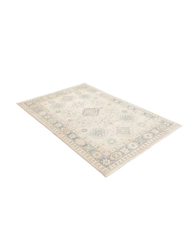 Hand Made Rug Kazak Afghanistan 121x178 Cream L