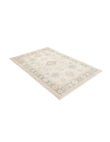 Hand Made Rug Kazak Afghanistan 121x178 Cream L