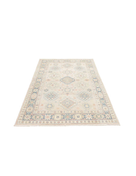 Hand Made Rug Kazak Afghanistan 121x178 Cream L