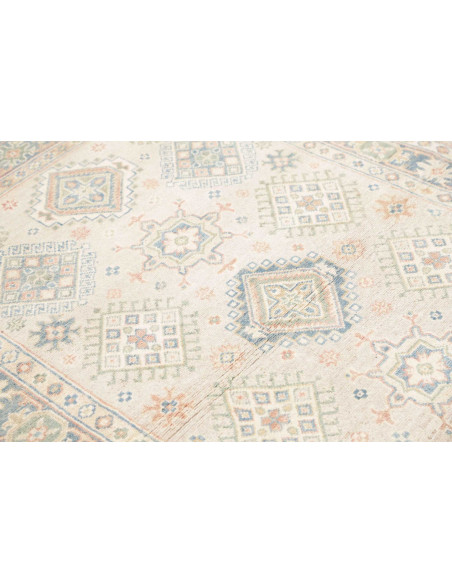 Hand Made Rug Kazak Afghanistan 121x178 Cream L