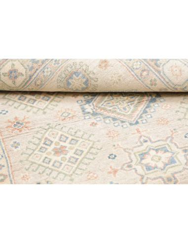 Hand Made Rug Kazak Afghanistan 121x178 Cream L