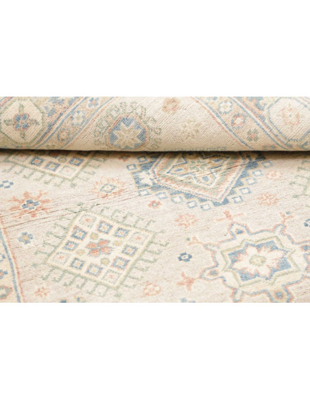 Hand Made Rug Kazak Afghanistan 121x178 Cream L