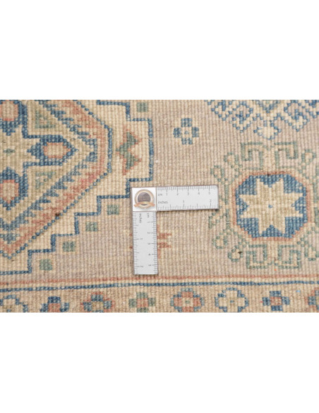 Hand Made Rug Kazak Afghanistan 121x178 Cream L