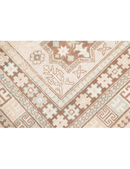 Hand Made Rug Kazak Afghanistan 123x182 Beige B