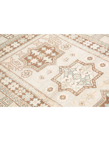 Hand Made Rug Kazak Afghanistan 123x182 Beige B