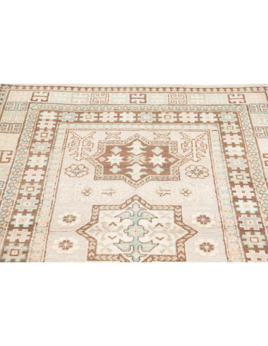 Hand Made Rug Kazak Afghanistan 123x182 Beige B