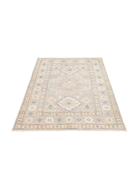 Hand Made Rug Kazak Afghanistan 99x155 Blue Gre