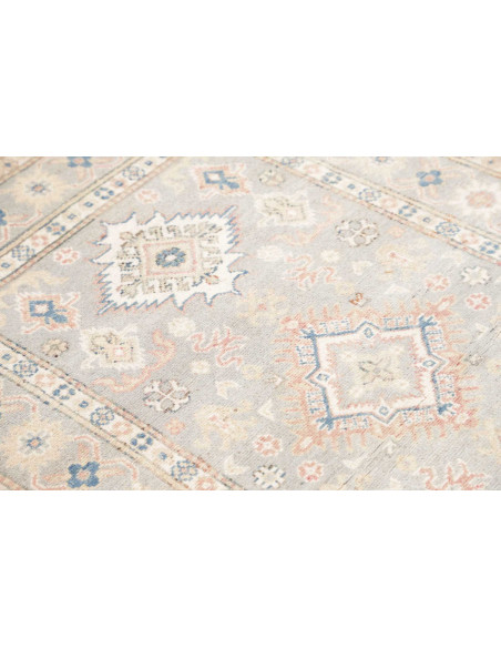 Hand Made Rug Kazak Afghanistan 99x155 Blue Gre