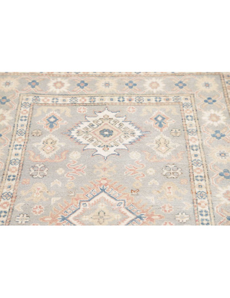 Hand Made Rug Kazak Afghanistan 99x155 Blue Gre