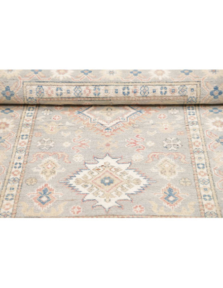 Hand Made Rug Kazak Afghanistan 99x155 Blue Gre
