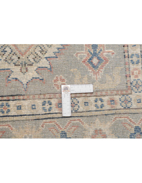 Hand Made Rug Kazak Afghanistan 99x155 Blue Gre