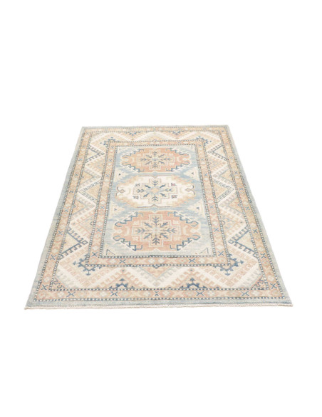 Hand Made Rug Kazak Afghanistan 103x154 Pastel