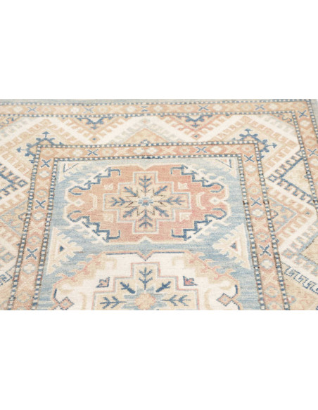 Hand Made Rug Kazak Afghanistan 103x154 Pastel