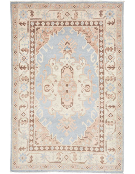 Hand Made Rug Kazak Afghanistan 103x157 Light B