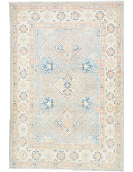 Hand Made Rug Kazak Afghanistan 102x148 Light B