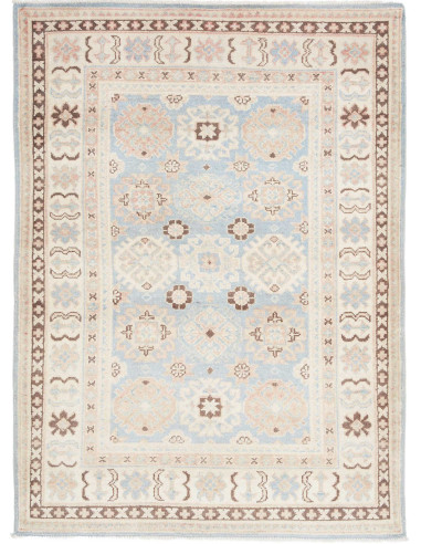 Hand Made Rug Kazak Afghanistan 105x143 Light B