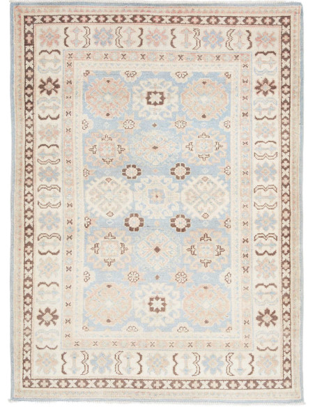 Hand Made Rug Kazak Afghanistan 105x143 Light B
