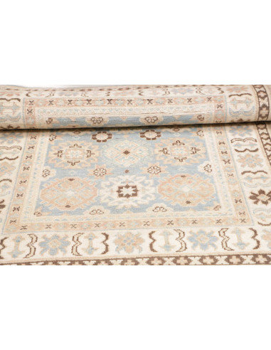 Hand Made Rug Kazak Afghanistan 105x143 Light B