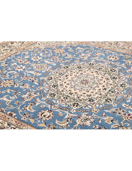 Nain 9la 203x257 Cm Nain 9la, Persia, Hand-carded Wool And