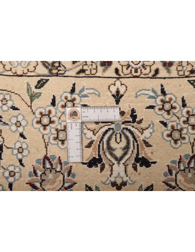 Nain 9la 203x257 Cm Nain 9la, Persia, Hand-carded Wool And