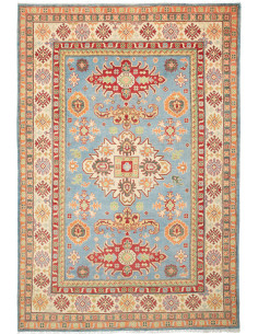 Kazak 164x243 Cm Kazak, Afghanistan, Lana Cardata A Mano