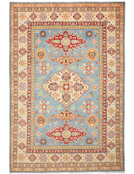 Kazak 164x243 Cm Kazak, Afghanistan, Hand-carded Wool warp: