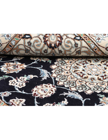 Tappeto Nain 9La Persia grigio marrone 101x150