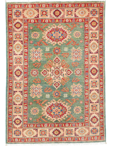 Kazak 105x150 Cm Kazak, Pakistan, Hand-carded Wool, Cotton,