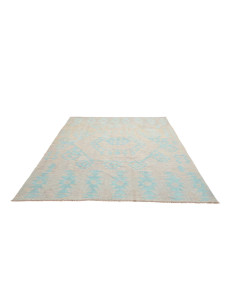 Hand Made Rug Kilim Afghanistan 184x244 Beige L 2