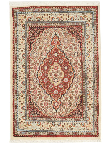 Rug Moud Persia maroon brown 61x90