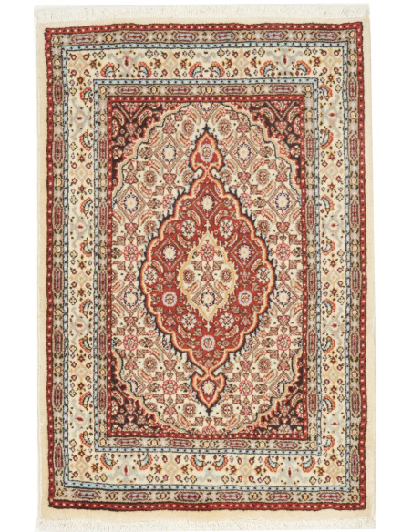 Rug Moud Persia maroon brown 61x90