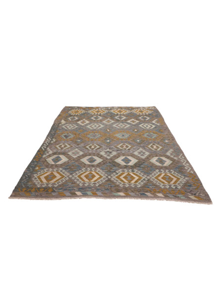 Tappeto Originale Kilim Afghanistan 179x252 Blu