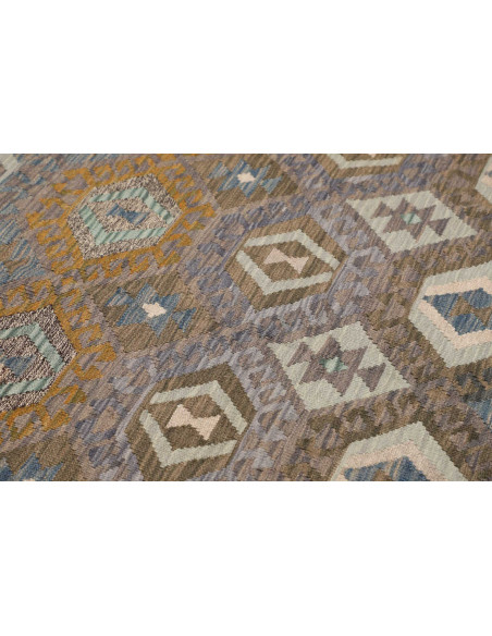 Tappeto Originale Kilim Afghanistan 179x252 Blu