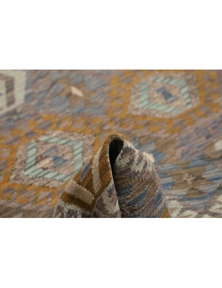 Tappeto Originale Kilim Afghanistan 179x252 Blu