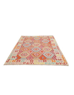 Hand Made Rug Kilim Afghanistan 175x233 Coral R 2