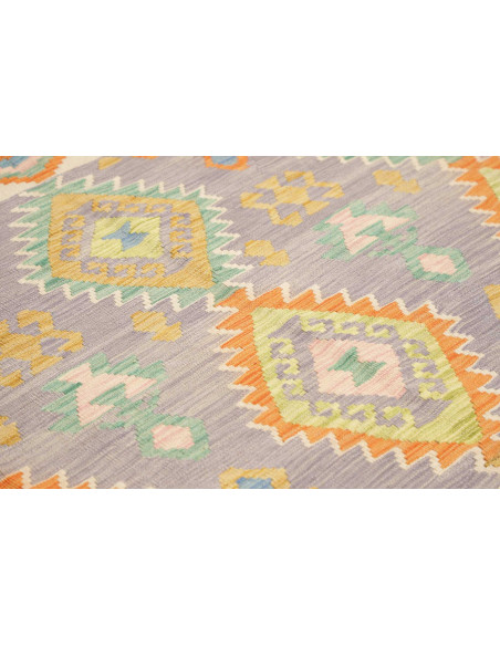 Tappeto Originale Kilim Afghanistan 170x242 Gri