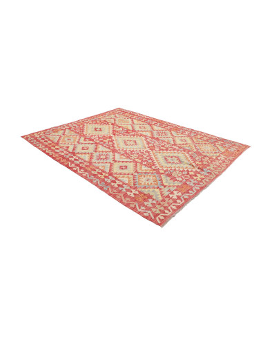 Hand Made Rug Kilim Afghanistan 184x241 Red Bei