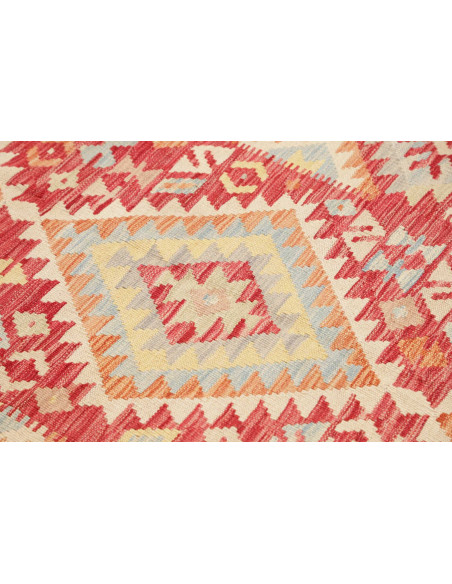 Hand Made Rug Kilim Afghanistan 184x241 Red Bei