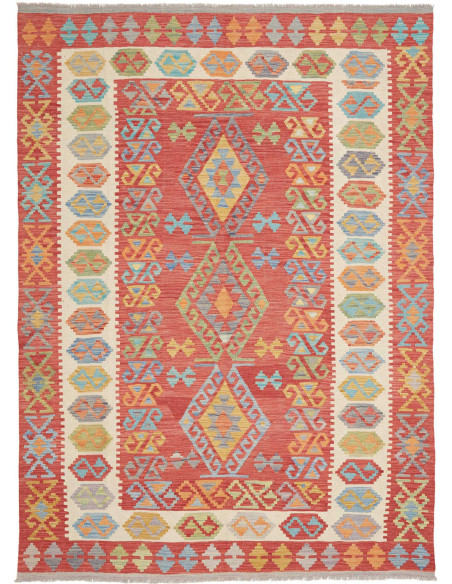 Hand Made Rug Kilim Afghanistan 178x243 Terraco