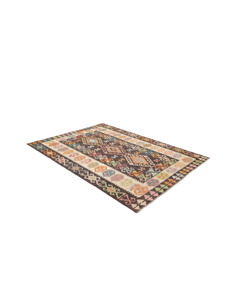 Hand Made Rug Kilim Afghanistan 175x242 Dark Br