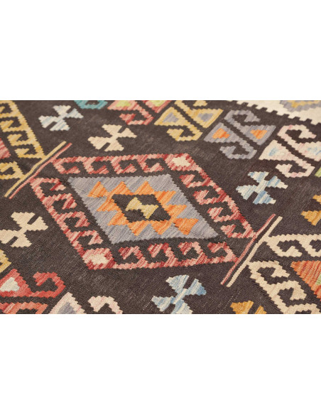 Hand Made Rug Kilim Afghanistan 175x242 Dark Br