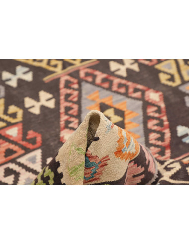 Hand Made Rug Kilim Afghanistan 175x242 Dark Br