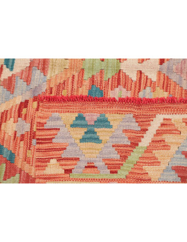 Hand Made Rug Kilim Afghanistan 174x239 Rust Or