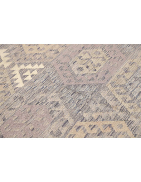 Hand Made Rug Kilim Afghanistan 177x242 Blue Gr