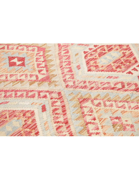 Hand Made Rug Kilim Afghanistan 180x238 Red Cre