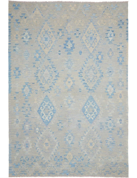 Hand Made Rug Kilim Afghanistan 175x257 Sky Blu