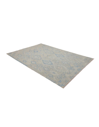 Hand Made Rug Kilim Afghanistan 175x257 Sky Blu