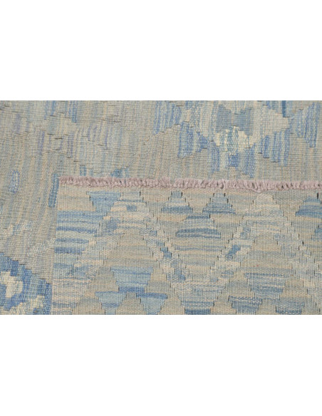 Hand Made Rug Kilim Afghanistan 175x257 Sky Blu